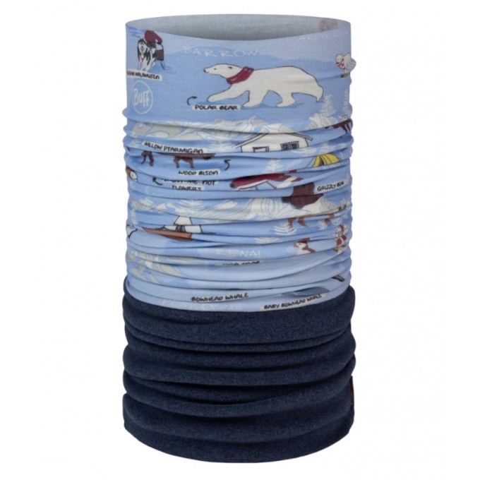 Бандана BUFF POLAR IMUS WASHED BLUE 136818.725.10.00