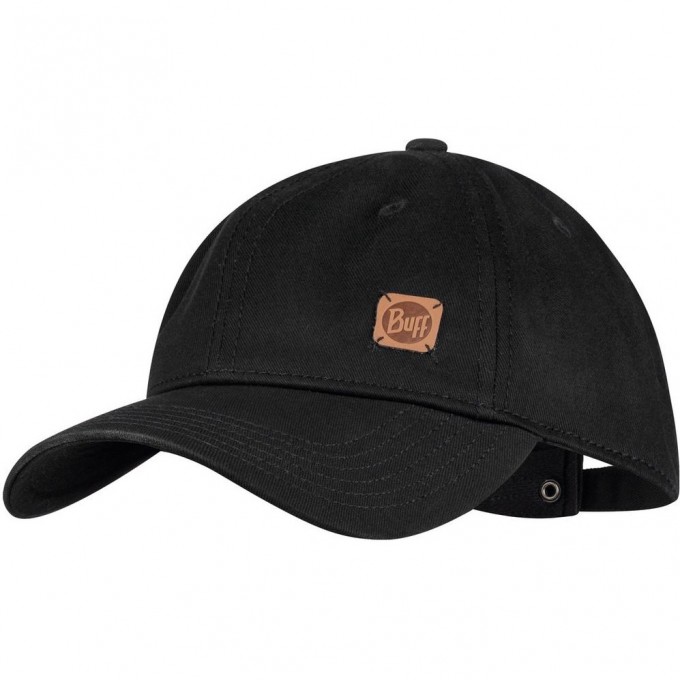 Бейсболка BUFF BASEBALL CAP SOLID BLACK 117197.999.10.00