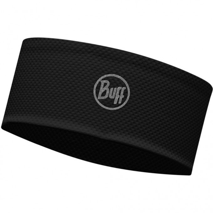 Быстросохнущая повязка BUFF FASTWICK HEADBAND R-SOLID BLACK 120021.999.10.00