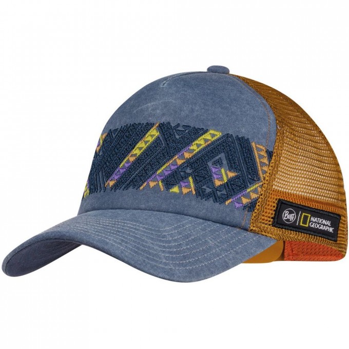 Кепка-бейсболка BUFF TRUCKER CAP KANGKAR MULTI 122619.555.10.00