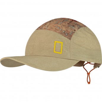 Кепка BUFF 5 PANEL EXPLORE CAP GEOS BRINDLE