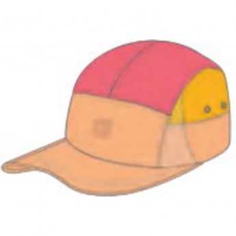 Кепка BUFF 5 PANEL GO CAP DOMUS APRICOT