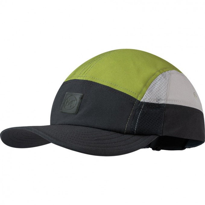 Кепка BUFF 5 PANEL GO CAP DOMUS GRAPHITE 125314.901.30.00