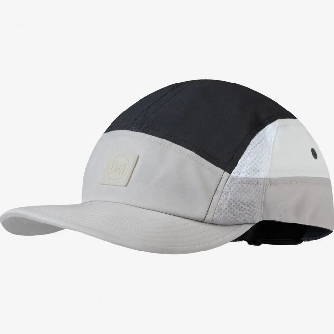 Кепка BUFF 5 PANEL GO CAP DOMUS GREY 125314.937.20.00