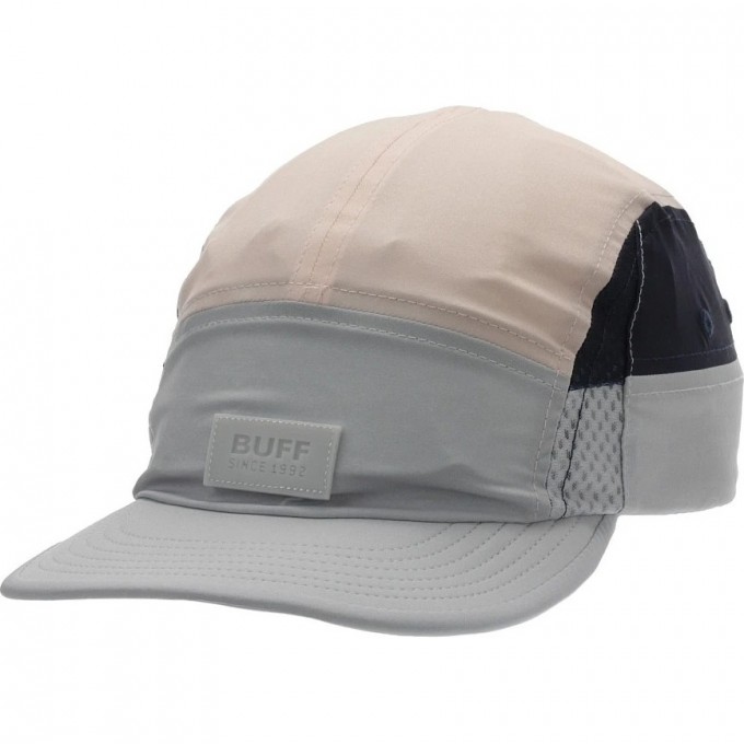 Кепка BUFF 5 PANEL GO CAP DOMUS LIGHT GREY 125314.933.20.00