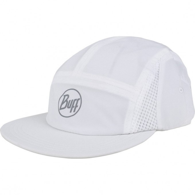 Кепка BUFF 5 PANEL GO CAP SOLID WHITE 119490.000.20.00