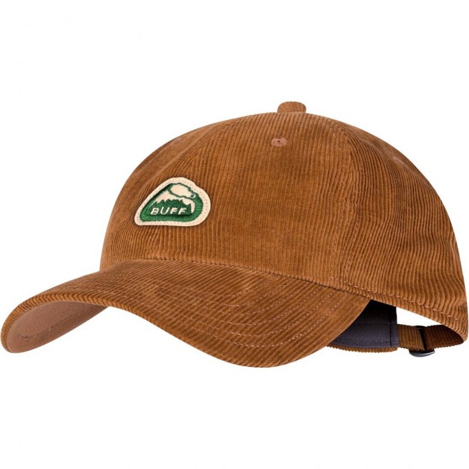 Кепка BUFF BASEBALL CAP SOLID OCHER 125355.105.10.00