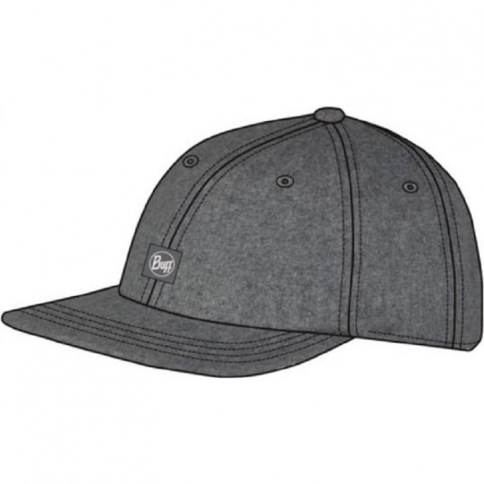 Кепка BUFF CHILL BASEBAL CAP DYCEL HEATHER GREY 132328.930.20.00