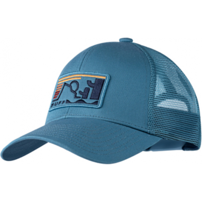 Кепка BUFF EXPLORE TRUCKER CAP Nidus Blue 135761.707.30.00 Кепка BUFF EXPLORE TRUCKER CAP Nidus Blue 135761.707.30.00