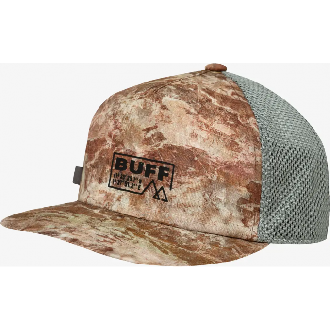 Кепка BUFF EXPLORE TRUCKER CAP RHOES BROWN 133560.325.30.00