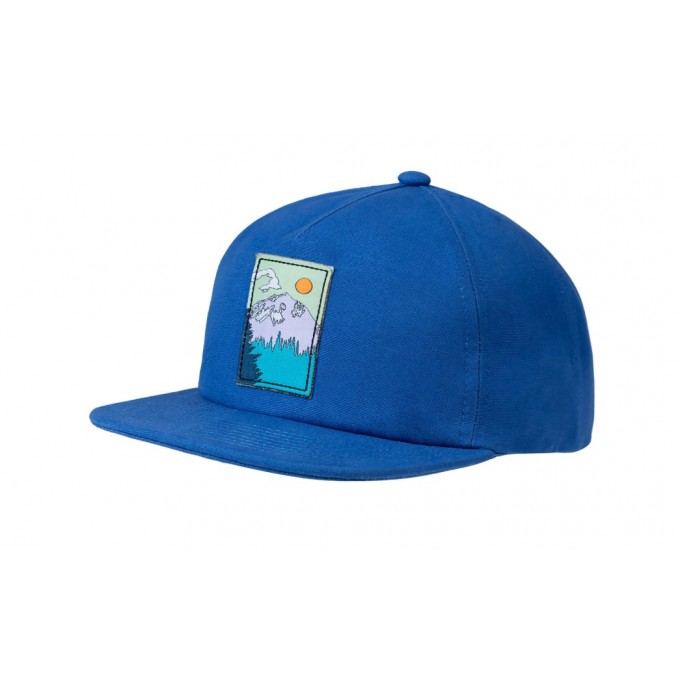 Кепка BUFF SNAPBACK CAP SOLID AZURE 135773.720.10.00