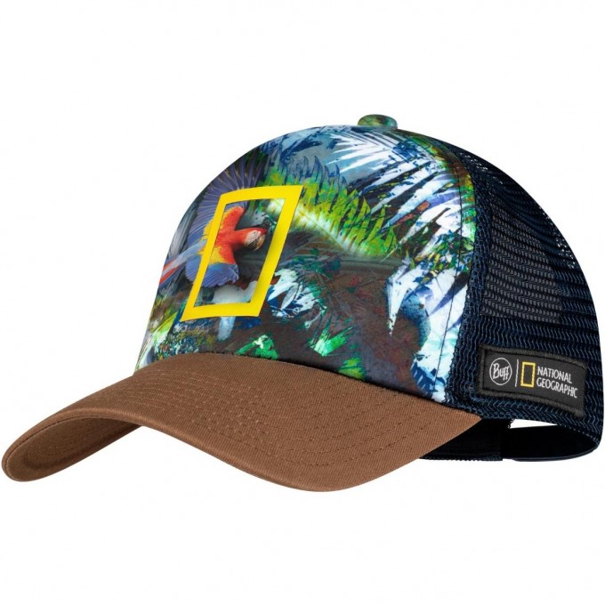 Кепка BUFF TRUCKER CAP SCARLETT MACAW 125382.555.30.00