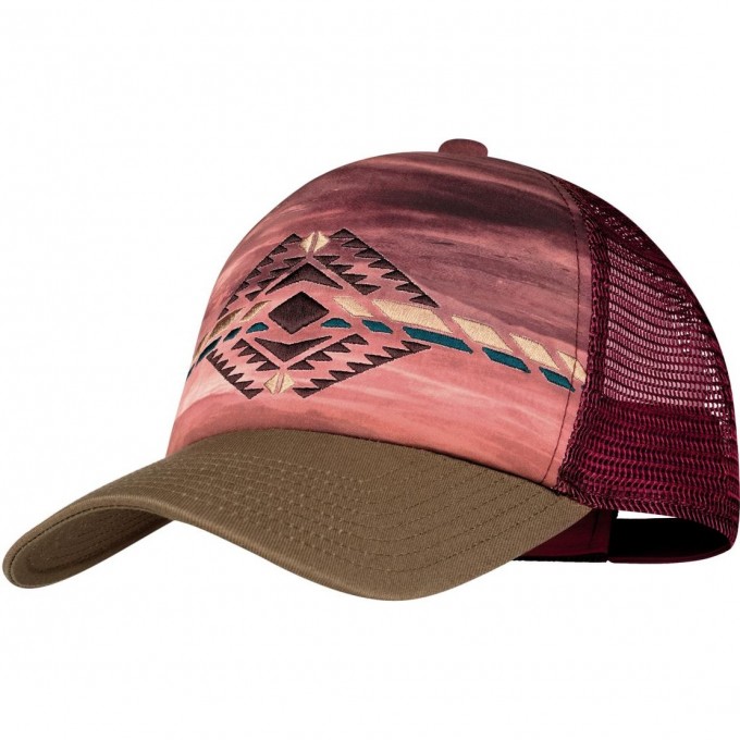 Кепка BUFF TRUCKER CAP SYKORA MAROON 125365.632.30.00