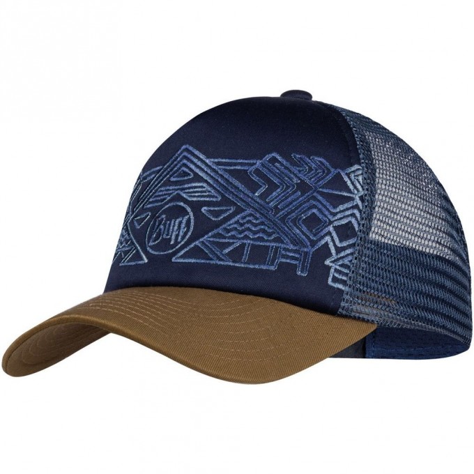 Кепка детская BUFF TRUCKER CAP KASAI NIGHT BLUE 122561.779.10.00