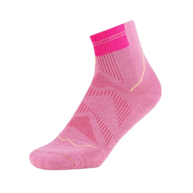 Носки BUFF COOLNET QUARTER PINK размер L 137788.538.05.00