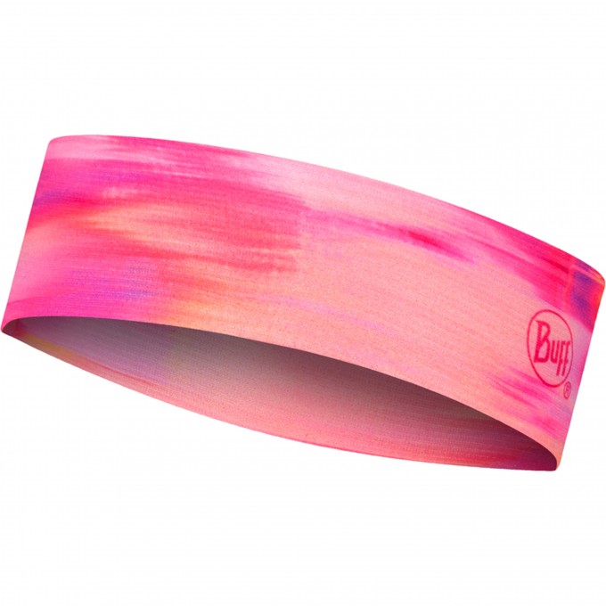 Повязка BUFF COOLNET UV+ SLIM HEADBAND SISH PINK FLUOR 128749.522.10.00