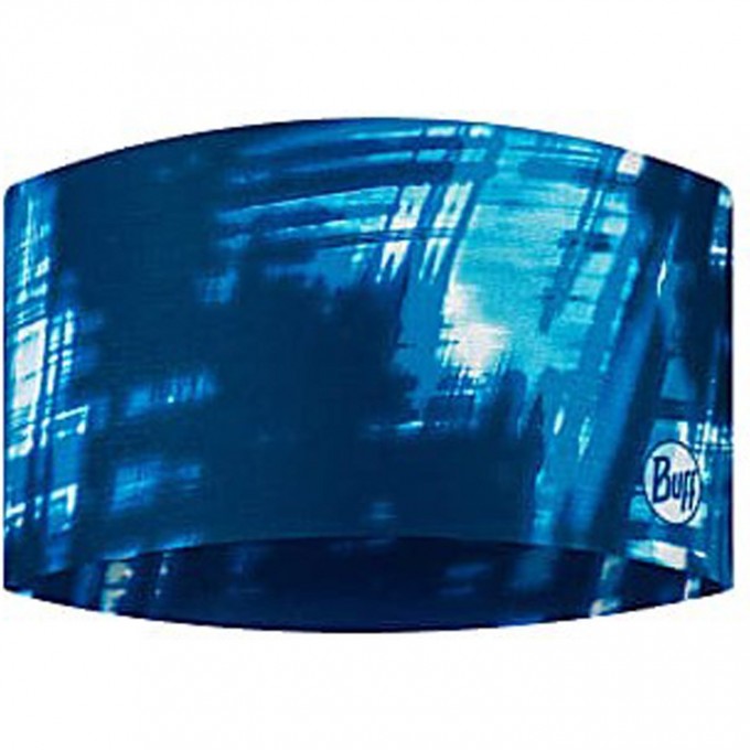 Повязка BUFF COOLNET UV+ WIDE HEADBAND ATTEL BLUE 131415.707.10.00