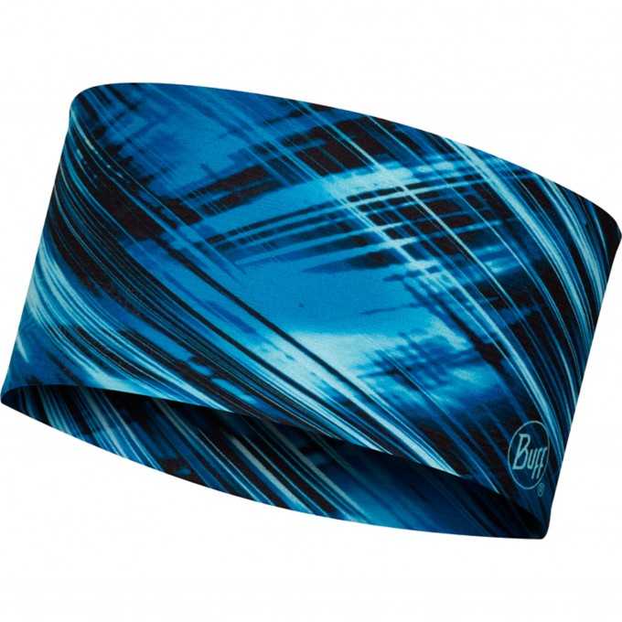 Повязка BUFF COOLNET UV+ WIDE HEADBAND EDUR BLUE 128748.707.10.00