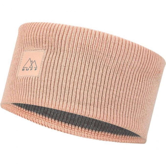 Повязка BUFF CROSSKNIT HEADBAND SOLID PALE PINK 126484.508.10.00