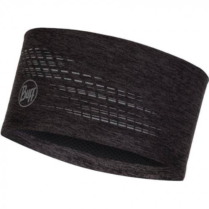 Повязка BUFF DRYFLX HEADBAND SOLID BLACK 118098.999.10.00