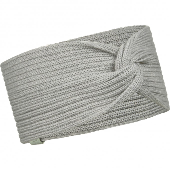 Повязка BUFF KNITTED HEADBAND NORVAL LIGHT GREY 126459.933.10.00