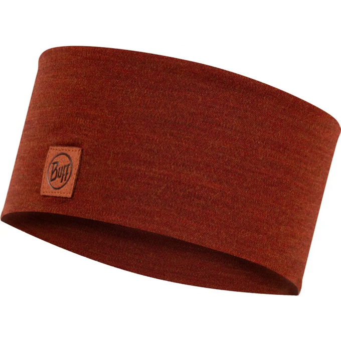 Повязка BUFF MERINO WIDE HEADBAND SOLID CINNAMON 129441.330.10.00