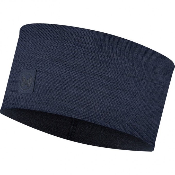 Повязка BUFF MERINO WIDE HEADBAND SOLID DENIM 129441.788.10.00