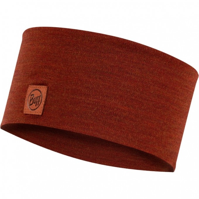 Повязка BUFF MERINO WIDE HEADBAND SOLID SIENNA 129441.411.10.00