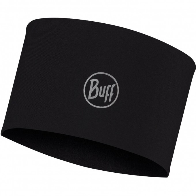 Повязка BUFF TECH FLEECE HEADBAND SOLID BLACK 124061.999.10.00