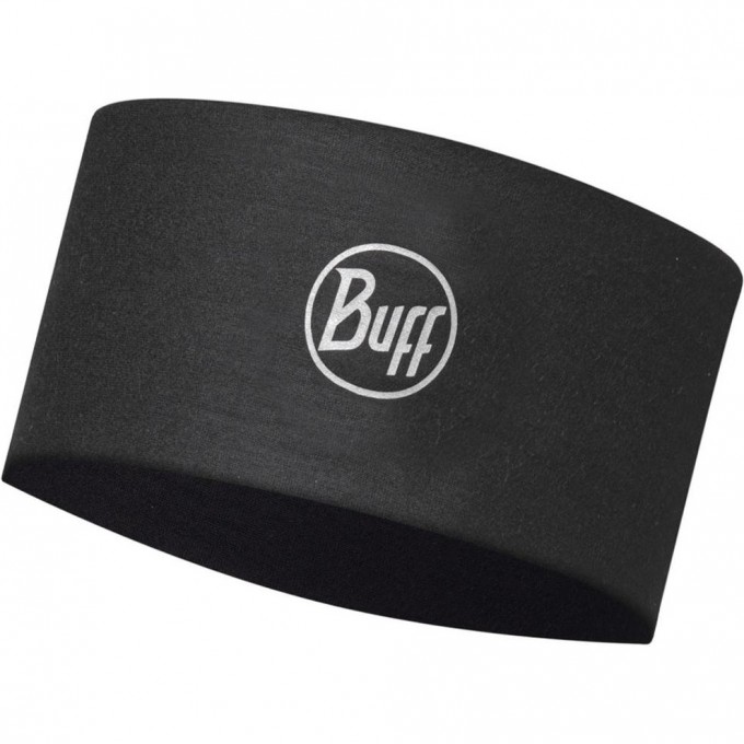 Повязка BUFF THERMONET HEADBAND SOLID BLACK 132456.999.10.00