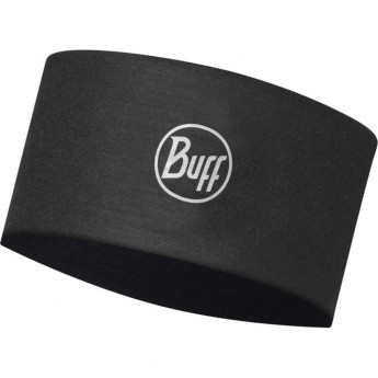 Повязка на голову спортивная BUFF HEADBAND COOLNET SOLID BLACK