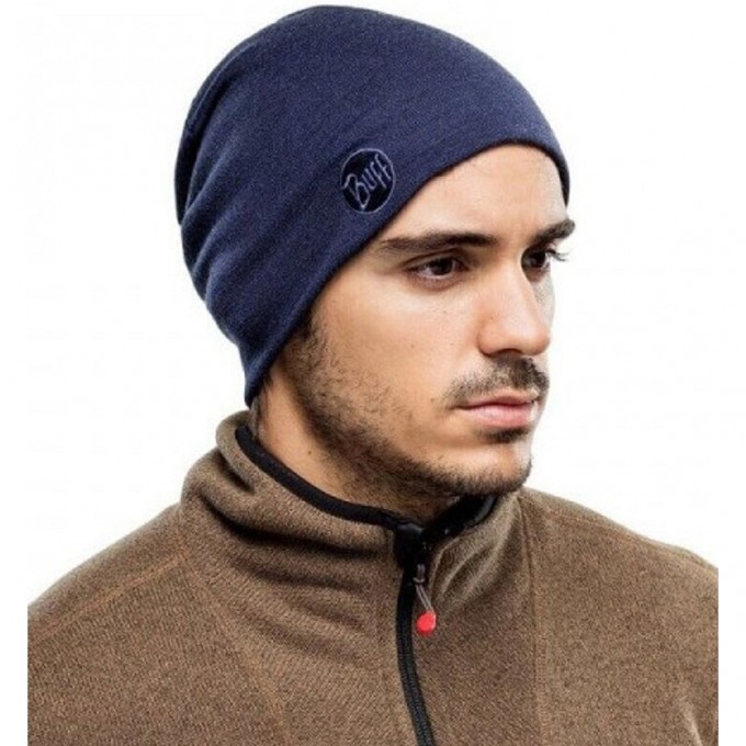 Шапка BUFF KNITTED & FLEECE BAND HAT RENSO COBALT 132336.791.10.00