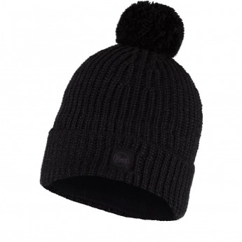 Шапка BUFF KNITTED & FLEECE BAND HAT VAED BLACK