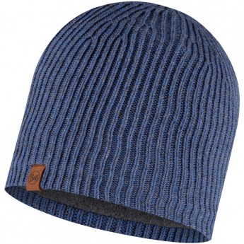 Шапка BUFF KNITTED & FULL FLEECE HAT LYNE DENIM