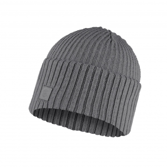 Шапка BUFF KNITTED & FULL FLEECE HAT RENVI GREY HEATHER Шапка BUFF KNITTED & FULL FLEECE HAT RENVI GREY HEATHER