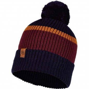 Шапка BUFF KNITTED HAT ELON NIGHT BLUE