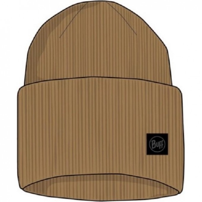 Шапка BUFF KNITTED HAT FRINT BRINDLE BROWN 129624.315.10.00