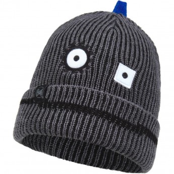 Шапка BUFF KNITTED HAT FUNN ROBOT GREY VIGORE