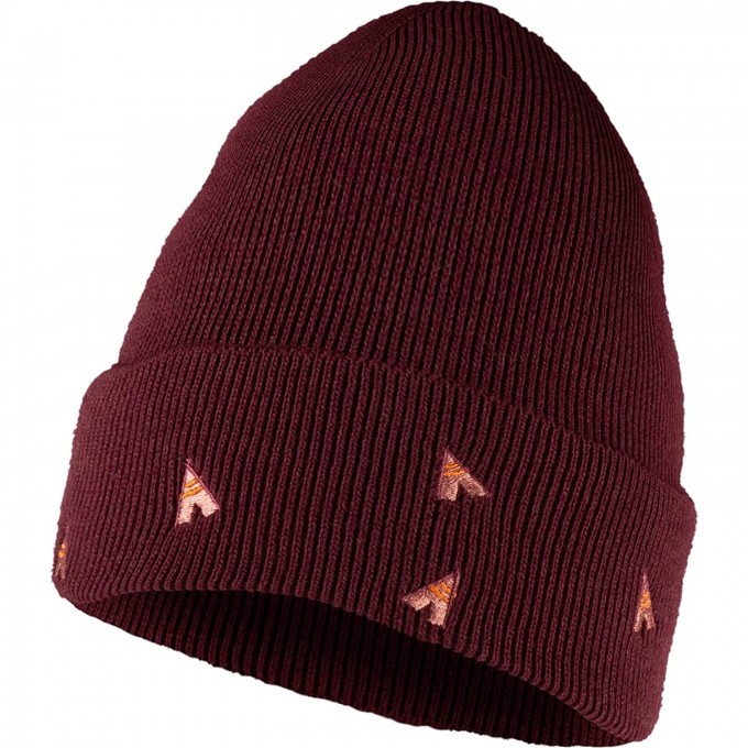 Шапка BUFF KNITTED HAT OTTY TIPI MAROON 129629.632.10.00