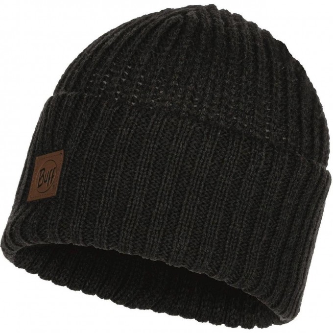 Шапка BUFF KNITTED HAT RUTGER GRAPHITE 129694.901.10.00