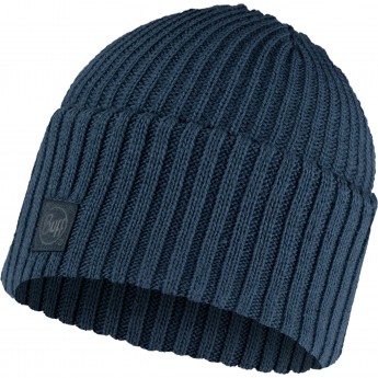 Шапка BUFF KNITTED HAT RUTGER STEEL BLUE