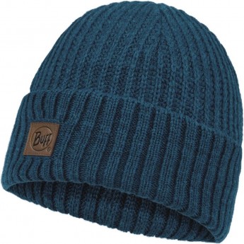 Шапка BUFF KNITTED HAT RUTGER STEELBLUE