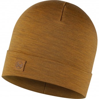 Шапка BUFF MERINO HEAVYWEIGHT HAT SOLID MUSTARD