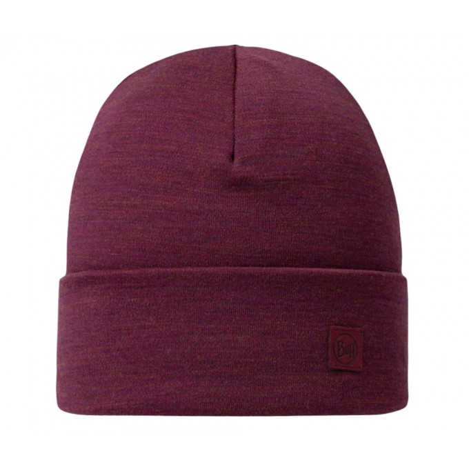 Шапка BUFF MERINO HEAVYWEIGHT HAT SOLID TIBETAN RED 111170.422.10.00