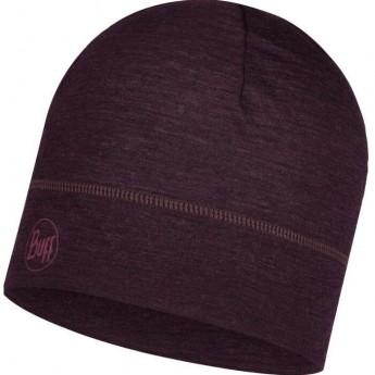 Шапка BUFF MERINO LIGHTWEIGHT HAT SOLID DEEP PURPLE