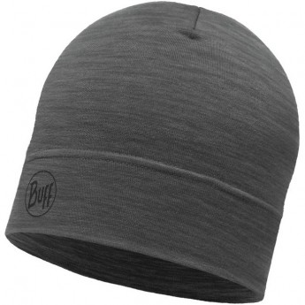 Шапка BUFF MERINO LIGHTWEIGHT HAT SOLID GREY