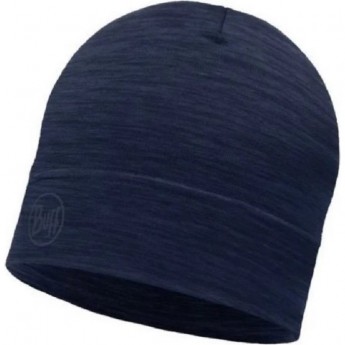 Шапка BUFF MERINO LIGHTWEIGHT HAT SOLID NIGHT BLUE