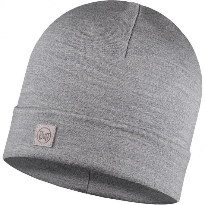 Шапка Buff Merino Summit Hat Solid Light Grey 132339.933.10.00
