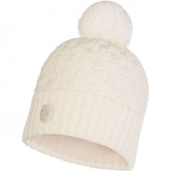 Шапка вязаная с флисом BUFF HAT KNITTED POLAR AIRON CRU Шапка вязаная с флисом BUFF HAT KNITTED POLAR AIRON CRU