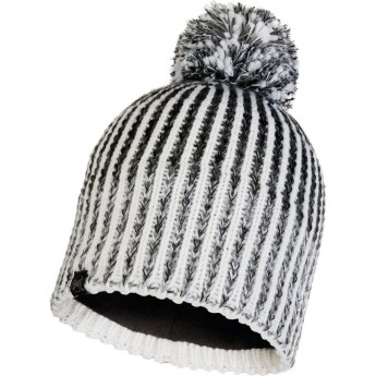 Шапка вязаная с флисом BUFF HAT KNITTED POLAR IVER GREY